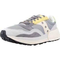 Buty SAUCONY JAZZ NXT Szary. Szare buty trekkingowe Saucony, bez wzorów, ze skóry, bez zapięcia, trekkingowe. Za 343.99 zł.