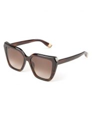 Furla Damskie okulary przeciwsłoneczne w kolorze brązowo-jasnobrązowym rozmiar: 55. Brązowe okulary przeciwsłoneczne Furla, bez wzorów, z tworzywa sztucznego, szklane. Za 379.95 zł.