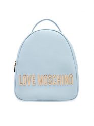 LOVE MOSCHINO Plecak JC4197PP1MKD0712 Błękitny. Niebieskie plecaki Love Moschino, bez wzorów, ze skóry, bez dodatków. Za 579.99 zł.