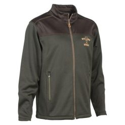 Kurtka PERCUSSION Wild Boar Republic. Zielone kurtki PERCUSSION, bez wzorów, sportowe, bez kaptura. Za 249.00 zł.