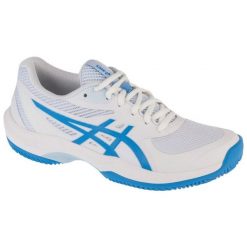 Buty do tenisa Asics Game Ff Clay/OC 1042A282-100 białe. Białe buty treningowe bez wzorów, z gumy, bez zapięcia, tenisowe. Za 506.65 zł.