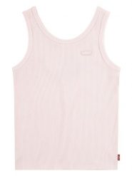 Levi's Kids Top w kolorze jasnoróżowym rozmiar: 128. Różowe topy Levi's Kids, s, bez wzorów, z bawełny, bez kołnierzyka, bez ramiączek. Za 57.20 zł.