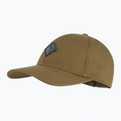 Czapka z daszkiem Rab Basecamp Badge. Brązowe czapki z daszkiem RAB, bez wzorów, sportowe. Za 119.99 zł.