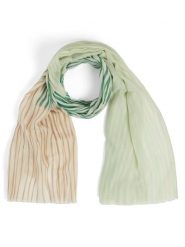 Soyaconcept® Szalik - SC-Canna Kobiety zielony|biały|beżowy, ONE SIZE. Białe szaliki i kominy bez wzorów, eleganckie. Za 79.95 zł.