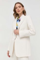 MAX&Co. marynarka kolor beżowy jednorzędowa gładka. Brązowe marynarki i żakiety MAX&Co., bez wzorów, bez ramiączek. Za 1,449.90 zł.