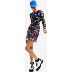 Desigual spódnica mini ołówkowa. Spódnice Desigual, s, bez wzorów, mini, dopasowane. W wyprzedaży za 263.99 zł.