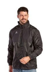 Kurtka wodoodporna Erima Team. Czarne kurtki Erima, m, bez wzorów, z materiału. Za 213.00 zł.