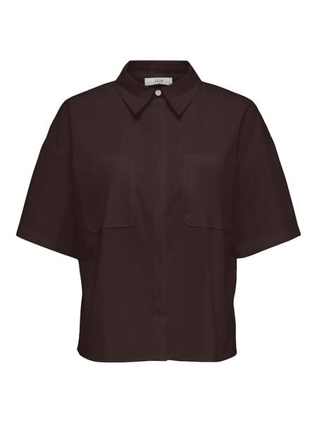 JDY Koszula w kolorze brązowym rozmiar: XL. Brązowe koszule JDY, xl, bez wzorów, bez kołnierzyka, bez ramiączek. Za 82.95 zł.