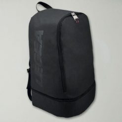 Torba sportowa z wbudowaną przegrodą na buty TARANTO. Czarne torby sportowe LEGEA, bez wzorów, z materiału. Za 120.00 zł.