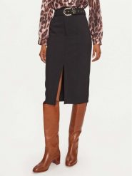 Rinascimento Spódnica ołówkowa 1000769148738 Czarny Slim Fit. Czarne spódnice Rinascimento, l, bez wzorów, z syntetyku, ołówkowe. Za 339.99 zł.