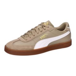 Buty damskie sportowe sneakersy Puma CLUB II ERA. Brązowe buty sportowe lifestyle Puma, bez wzorów, z zamszu, sportowe, bez zapięcia. Za 283.85 zł.