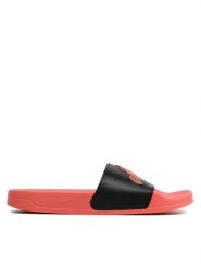 Adidas Klapki Adilette Shower Slides GZ9505 Pomarańczowy. Czarne klapki adidas, bez wzorów, ze skóry, sportowe, bez obcasa, bez zapięcia. Za 129.99 zł.