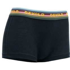 Bokserki termoaktywne damskie Devold Lauparen Merino 190 Hipster. Niebieskie bokserki damskie Devold, bez wzorów, z dzianiny. Za 224.65 zł.