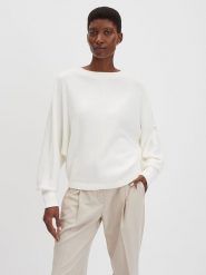 Someday Sweter w kolorze kremowym rozmiar: 36. Brązowe swetry someday., bez wzorów, bez ramiączek. Za 165.99 zł.