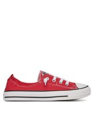 Converse Trampki CHUCK TAYLOR ALL STAR SHORELINE 537083C Czerwony. Czerwone trampki Converse, bez wzorów, z materiału, retro, bez zapięcia. Za 239.99 zł.