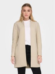 ONLY Marynarka Soho 15245344 Beżowy Long Line Fit. Brązowe marynarki i żakiety ONLY, m, bez wzorów, z bawełny, bez ramiączek. Za 279.99 zł.