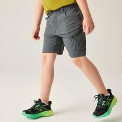 Kids Reprise III Krótki. Brązowe szorty Dare 2b, bez wzorów, z elastanu, sportowe. Za 197.00 zł.