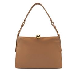 Torebka Furla. Brązowe torebki klasyczne Furla, bez wzorów, klasyczne, bez dodatków. Za 1,389.00 zł.