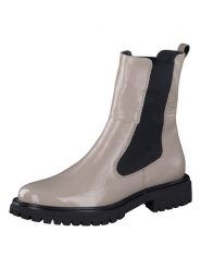 Paul Green Skórzane sztyblety w kolorze szaro-czarnym rozmiar: 38. Czarne buty sportowe lifestyle Paul Green, bez wzorów, sportowe, bez zapięcia. Za 231.68 zł.