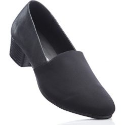 Wygodne czółenka z pianką YouFoam bonprix czarny. Czółenka marki Kazar. Za 49.99 zł.