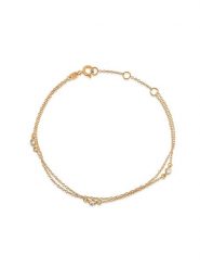 OR Carats Złota bransoletka z kamieniami szlachetnymi rozmiar: onesize. Żółte bransoletki OR Carats, z kwarcem, złote. Za 935.99 zł.