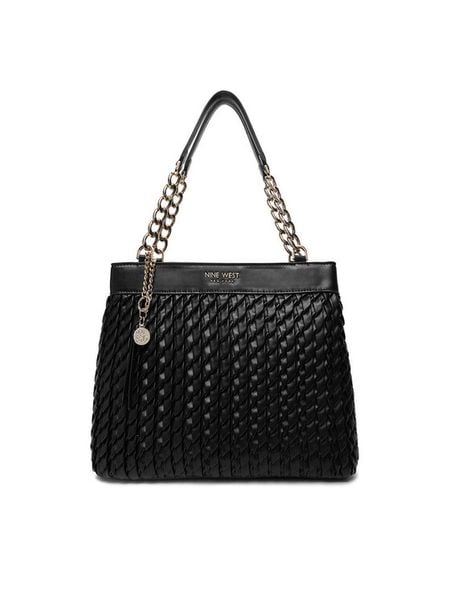 Nine West Torebka CEO-DAKOTA-II-LDA8007 Czarny. Czarne torebki klasyczne Nine West, bez wzorów, z materiału, bez dodatków. Za 299.99 zł.