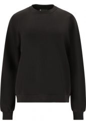 Bluza damska Athlecia Jillnana. Czarne bluzy bez kaptura Athlecia, bez wzorów, z elastanu, bez kaptura, na fitness i siłownię. Za 259.00 zł.