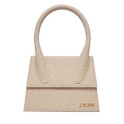 Torebka JACQUEMUS. Brązowe torebki klasyczne JACQUEMUS, bez wzorów, klasyczne, bez dodatków. Za 3,699.00 zł.
