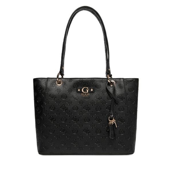 Torebka Guess. Czarne torebki klasyczne Guess, z aplikacjami, klasyczne, bez dodatków. Za 679.99 zł.