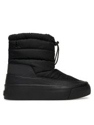Calvin Klein Śniegowce Vulc Flatf Snowboot Nylon Mix Mg YW0YW01977 Czarny. Czarne śniegowce Calvin Klein, bez wzorów, z materiału, bez zapięcia. Za 309.99 zł.