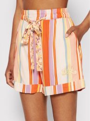 Femi Stories Szorty materiałowe Fito Kolorowy Regular Fit. Szorty Femi Stories, bez wzorów, z materiału. Za 189.99 zł.
