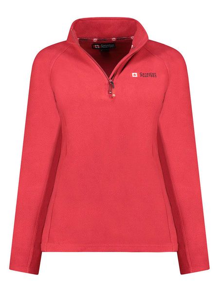 Canadian Peak Kurtka polarowa "Tugeak" w kolorze czerwonym rozmiar: XXL. Czerwone kurtki Canadian Peak, xxl, bez wzorów, z polaru, bez kaptura. Za 83.42 zł.