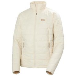 Damska kurtka puchowa Helly Hansen Lifaloft. Białe kurtki Helly Hansen, l, bez wzorów, z materiału, klasyczne, bez kaptura. Za 910.50 zł.