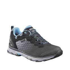 Damskie buty turystyczne Meindl. Czarne trekkingi MEINDL, bez wzorów, z gore-texu, bez zapięcia, outdoorowe, gore-tex. Za 1,055.99 zł.