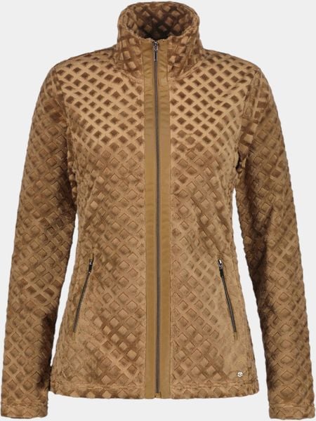 Sweter Damski Luhta Ahmas. Brązowe swetry Luhta, na jesień, l, bez wzorów, z materiału, eleganckie, bez ramiączek. Za 369.00 zł.