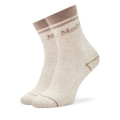 Skarpety wysokie damskie Max Mara Leisure. Brązowe skarpetki Max Mara Leisure, bez wzorów. Za 149.99 zł.
