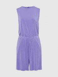 Les Lunes Kombinezon "Violeett" w kolorze fioletowym rozmiar: XL. Różowe kombinezony Les Lunes, xl, bez wzorów, bez kołnierzyka, bez ramiączek. Za 173.99 zł.