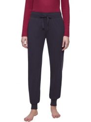 Triumph Spodnie w kolorze granatowym rozmiar: 46. Niebieskie spodnie materiałowe Triumph, bez wzorów, z bawełny, z podwyższonym stanem. Za 73.93 zł.