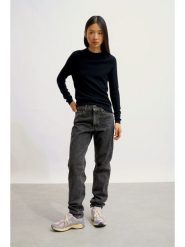 AUTHENTIC CASHMERE Kaszmirowy sweter "Ecrin" w kolorze czarnym rozmiar: XL. Czarne swetry AUTHENTIC CASHMERE, xl, bez wzorów, z kaszmiru, bez ramiączek. Za 326.99 zł.