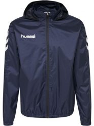 Kurtka ortalionowa sportowa dla dorosłych Hummel Core Spray Jacket. Zielone kurtki do biegania Hummel, l, bez wzorów, z materiału, bez kaptura, na fitness i siłownię. Za 130.00 zł.