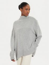 Kontatto Golf 3M0170 Szary Relaxed Fit. Szare swetry Kontatto, m, bez wzorów, z syntetyku, bez ramiączek. Za 539.99 zł.