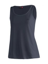 Maier Sports Top funkcyjny "Petra" w kolorze granatowym rozmiar: 34. Niebieskie topy sportowe Maier Sports, bez wzorów, z materiału. Za 104.64 zł.