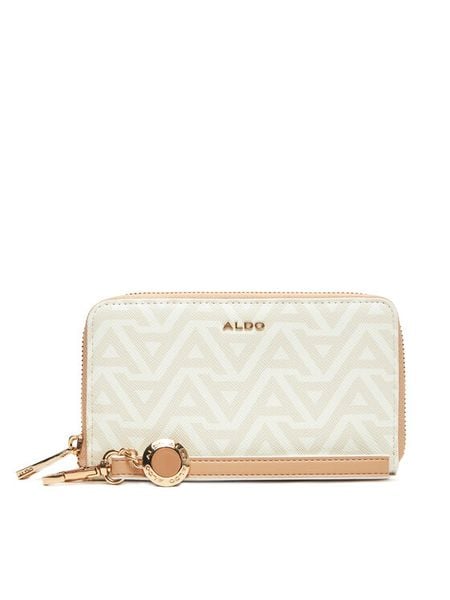 Aldo Portfel Melisande 13989671 Écru. Portfele Aldo, bez wzorów, ze skóry. Za 139.99 zł.
