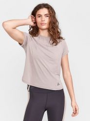 Craft Koszulka sportowa "ADV Tone Tee 2" w kolorze beżowym rozmiar: M. Brązowe t-shirty sportowe Craft, m, bez wzorów, z materiału, bez ramiączek, outdoorowe. Za 92.42 zł.