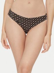 BOSS Dół od bikini Bb Monogram 50535285 Czarny Regular Fit. Czarne bikini Boss, bez wzorów, z syntetyku. Za 219.99 zł.