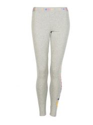 Legginsy fitness damskie. Szare legginsy Champion, bez wzorów, z bawełny. Za 103.00 zł.