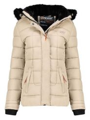 Geographical Norway Kurtka pikowana w kolorze beżowym rozmiar: XXL. Brązowe kurtki Geographical Norway, xxl, bez wzorów, bez kaptura. Za 404.10 zł.