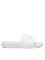 Kappa Klapki SS24-W1 Biały. Białe klapki Kappa, bez wzorów, bez obcasa, bez zapięcia. Za 79.99 zł.