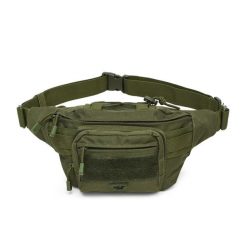 Nerka saszetka NC3906 Nils Camp. Zielone nerki i saszetki NILS CAMP, z aplikacjami, z materiału, klasyczne, duże, bez dodatków. Za 39.00 zł.