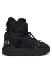 Adidas Śniegowce adidas X Moon Boot Ace JP7766 Czarny. Czarne śniegowce adidas, bez wzorów, z materiału, bez zapięcia. Za 899.99 zł.